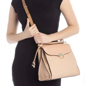 NWT Louise Et Cie Lo-Mez-Xth Mez Small Top Handle Crossbody Leather w/Dust  Bag